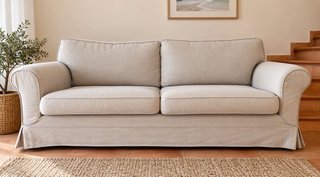 Sofá amplio, muy cómodo y confortable