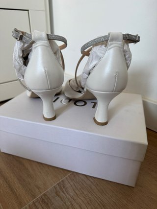 Zapatos de Novia Lodi Blancos Talla 38