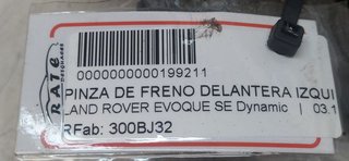 PINZA DE FRENO DELANTERA IZQUIERDA LAND ROVER EVOQUE SE Dynamic
