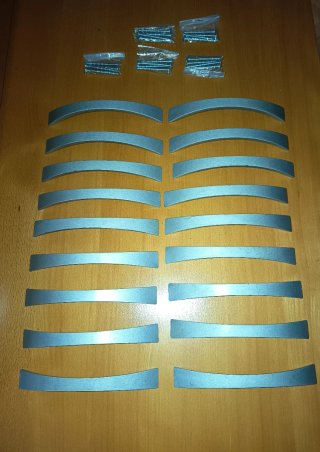 Set de 18 Tiradores para Muebles de Cocina