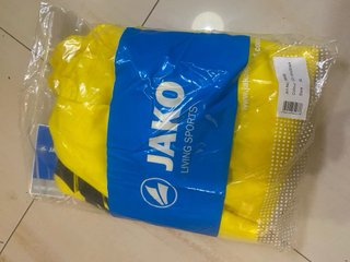 Equipación Portero Jako Amarilla XL