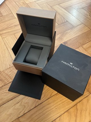 Caja de reloj Hamilton