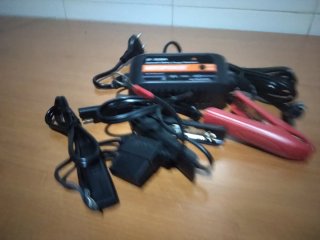 Cargador de Batería Coche Pinzas