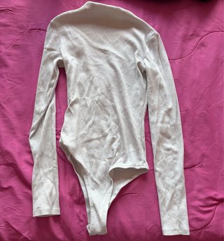 Body Blanco de Manga Larga