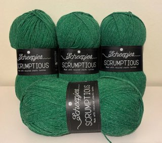 4 madejas de lana Scheepjes Scrumptious