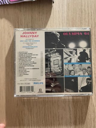 Lote 2 CD Johnny Hallyday