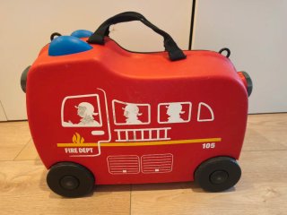 Maleta Infantil Camión de Bomberos