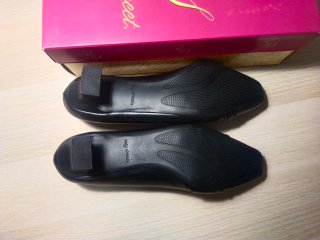 Zapatos de tacón negros para mujer