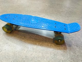 Skate tipo Penny azul