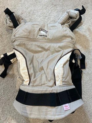 Mochila Portabebés Manduca Beige
