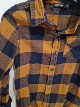 Camisa cuadros niño T8