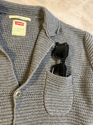 Cardigan Levis Tejido Gris