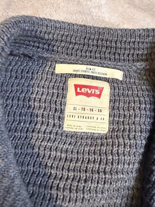 Cardigan Levis Tejido Gris