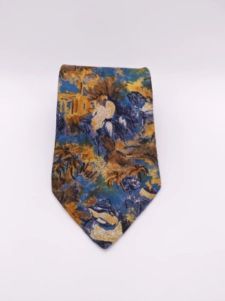 Corbata Ermenegildo Zegna Vintage Abstracta