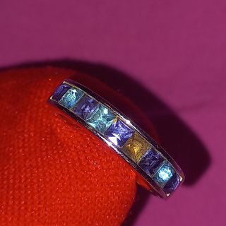 Sortija piedras multicolor