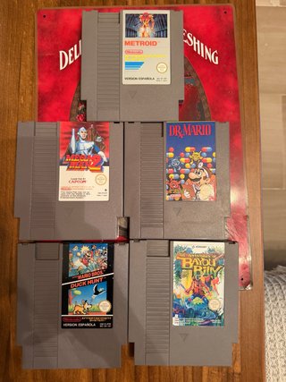 Lote 5 Juegos NES (Nintendo)