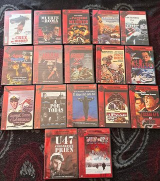 Lote películas DVD bélicas