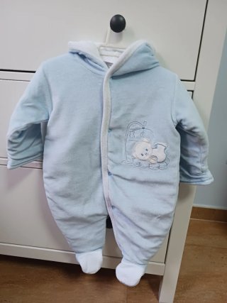 Buzo de Bebé Azul Talla 12 Meses