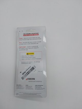 Kyocera lavava CP-10-NRD, Pelador Horizontal, Cuchilla Afilada de cerámica de Zirconia, Liviana, no