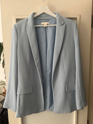Americana azul celeste