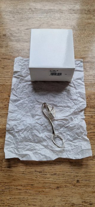 Portachiavi a cuore con gancio da borsetta Bagutta