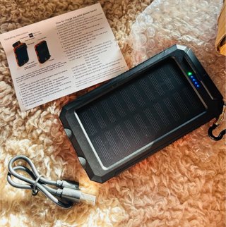 Power Bank Solar 10000mAh