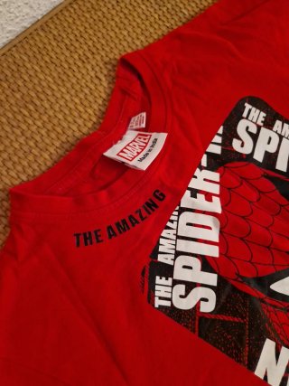Camiseta Spiderman Marvel niño 6/7 años