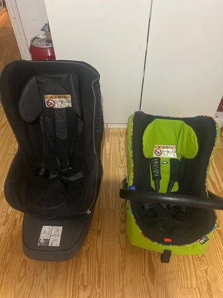 2 Sillas de coche para bebé BMW y MINI