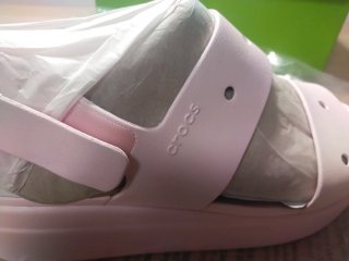 Sandalias Crocs Brooklyn 4U Rosa Talla 42-43
