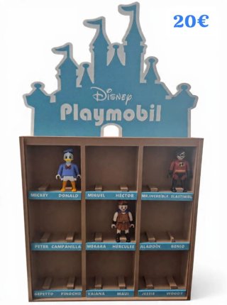 Estantería Playmobil Colección Disney