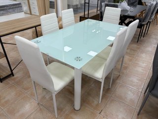 Pack de mesa comedor + 6 sillas