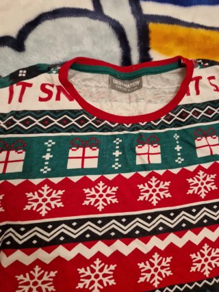 Pijama Navidad Let It Snow Talla 134/140 9/10 años