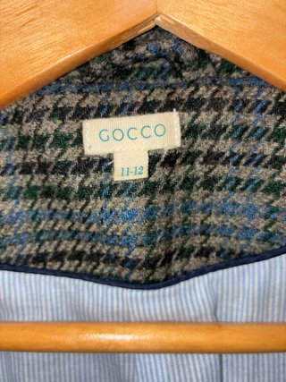 Chaquetón de paño 3/4 niña marca Gocco talla 11/12