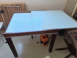Mesa de Comedor Plegable y 4 Sillas