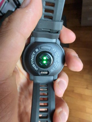 Garmin Instinct 2 Solar usato poco GPS smartwatch
