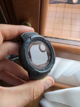 Garmin Instinct 2 Solar usato poco GPS smartwatch