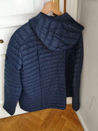 Chaqueta Plumas Fino Azul