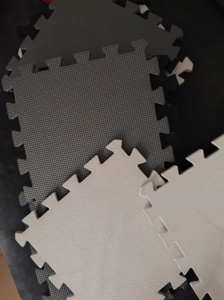 18 piezas de losetas de suelo tipo puzzle