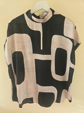 Blusa Mango Estampada