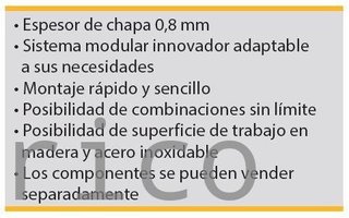 Conjunto Taller 3 Módulos S/Madera Edición Limitada