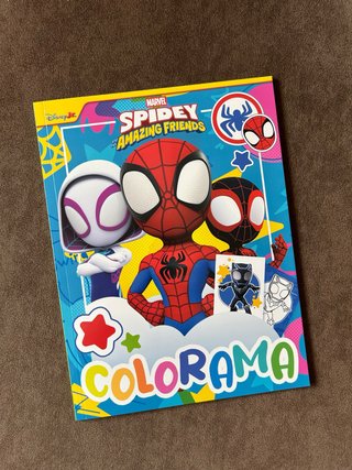 Libro da colorare Spidey e i suoi fantastici amici