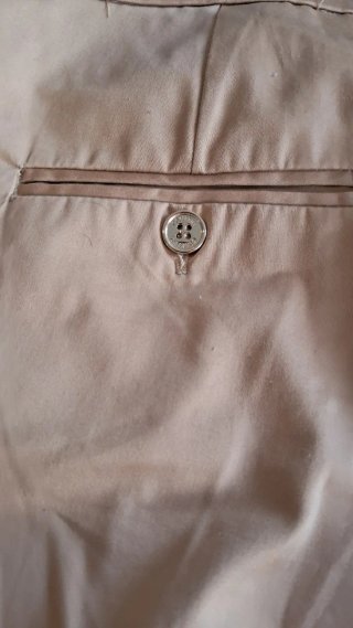 Pantalón de Vestir Caqui Cortefiel