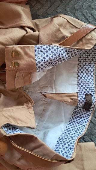Pantalón de Vestir Caqui Cortefiel