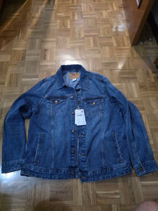 Chaqueta Vaquera Springfield Azul Talla L
