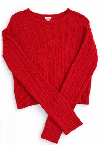 Jersey Rojo Trenzado GARAGE Talla M