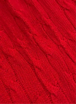 Jersey Rojo Trenzado GARAGE Talla M
