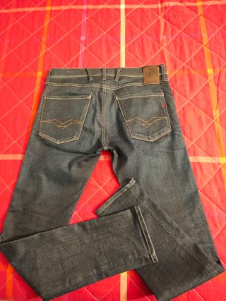 Jeans Replay Anbass Blu