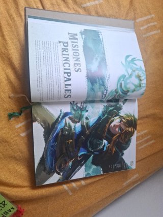 Guía Oficial Coleccionista Zelda Tears Kingdom