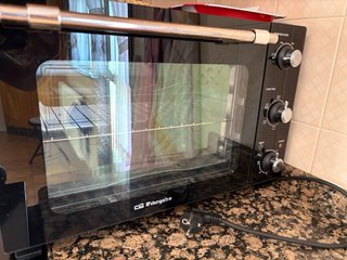 Horno Grill Compacto Negro