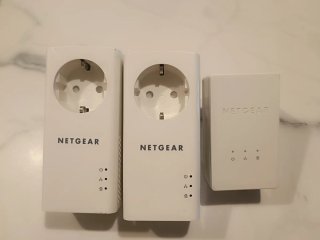 PLC Netgear Powerline 1200 (3 adaptadores)